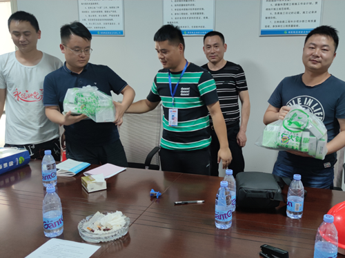 戰(zhàn)酷暑，保安全，梅溪湖建設(shè)開(kāi)展年中大檢查暨送清涼慰問(wèn)活動(dòng)